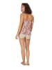 Aller Simplement Top in Beige/ Rot