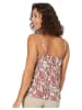 Aller Simplement Top beige/rood