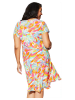 Aller Simplement Kleid in Bunt