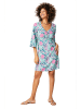 Aller Simplement Jurk turquoise/lichtroze