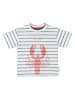 Marc O'Polo Junior Shirt in Weiß/ Dunkelblau