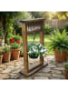 FLORIANE GARDEN Stojak w kolorze jasnobrązowym na rośliny - 55 x 100 cm