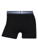 CR7 4er-Set: Boxershorts in Schwarz/ Grau/ Dunkelblau