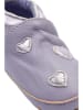 mikk-line Leder-Lauflernschuhe in Lila