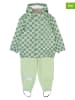 mikk-line 2-delige regenoutfit groen