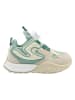 mikk-line Sneakers in Beige/ Türkis