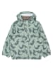 mikk-line Regenjacke in Türkis/ Dunkelblau