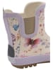 mikk-line Gummistiefel in Lila/ Beige