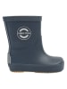 mikk-line Kalosze barefoot "Wellies" w kolorze granatowym