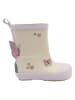 mikk-line Barfuß-Gummistiefel "Wellies" in Beige