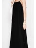 Le Jardin du Lin Leinen-Kleid in Schwarz