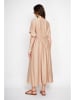 Le Jardin du Lin Kleid in Hellbraun