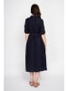 Le Jardin du Lin Jurk donkerblauw