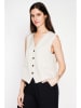 Le Jardin du Lin Weste in Beige