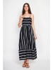 Le Jardin du Lin Kleid in Schwarz