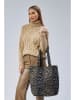 Lucky Bees Shopper beige/zwart - (B)35 x (H)40 x (D)15 cm