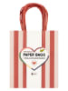 folia PAPER Papieren tassen "M Stripes Classic" - vanaf 6 jaar