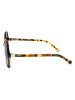 Carolina Herrera Damen-Sonnenbrille in Hellbraun/ Grün