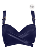 Marlies Dekkers Biustonosz bikini "Cache Coeur" w kolorze granatowym