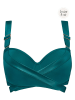 Marlies Dekkers Bikini-Oberteil "Cache Coeur" in Petrol