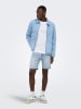 ONLY & SONS Spijkershort "Onsweft" lichtblauw