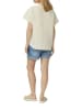 QS by S. Oliver Musselin-Bluse in Beige