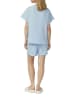 QS by S. Oliver Musselin-Bluse in Hellblau