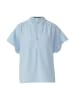 QS by S. Oliver Musselin-Bluse in Hellblau