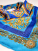 MENTHE À L'O Schal in Blau - (L)70 x (B)70 cm