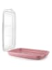 Ibili 2er-Set: Frischhaltedosen in Rot - (L)24 x (B)14 cm