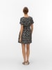 Vero Moda Kleid in Schwarz/ Weiß