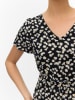 Vero Moda Kleid in Schwarz/ Weiß