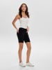ONLY Jeans-Shorts in Schwarz