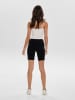 ONLY Jeans-Shorts in Schwarz