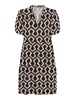 ONLY Jurk beige/zwart