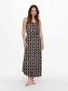 ONLY Kleid in Beige/ Schwarz