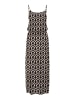 ONLY Kleid in Beige/ Schwarz