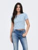 ONLY Shirt in Hellblau