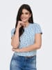ONLY Shirt lichtblauw