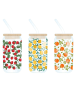 Summertime 3er-Set: Gläser - 450 ml (Überraschungsprodukt)