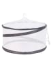 Summertime 2-delige set: afdekstolpen wit - (H)15,5 cm