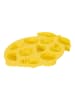 Summertime 2-delige set: ijsblokjesvormpjes "Dolce Vita" geel - (B)17 x (H)24 cm