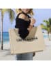 Summertime Strandtas beige - (B)44 x (H)33 x (D)14 cm (verrassingsproduct)