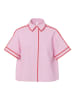 YAS Blouse lichtroze/rood