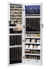 Songmics Szkatułka w kolorze białym na biżuterię - 37 x 120 x 10 cm