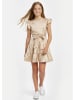 Blue Effect Jurk beige