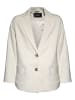 Blue Effect Blazer in Creme