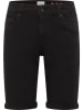 Mustang Jeans-Bermudas "Chicago" in Schwarz