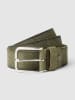 Vanguard Leren riem kaki