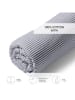 Cacharel Satynowe prześcieradło "Noctalia" w kolorze niebiesko-białym na gumce